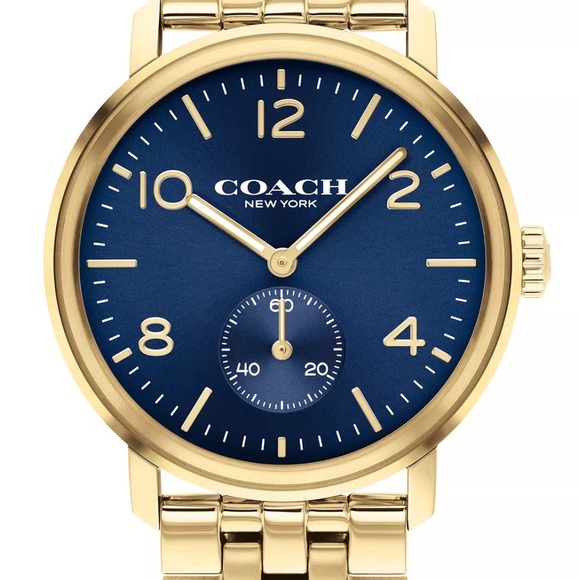 Coach Other - Men's Harrison Gold-Tone Bracelet Watch 42mm